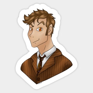 10th Doctor Sticker